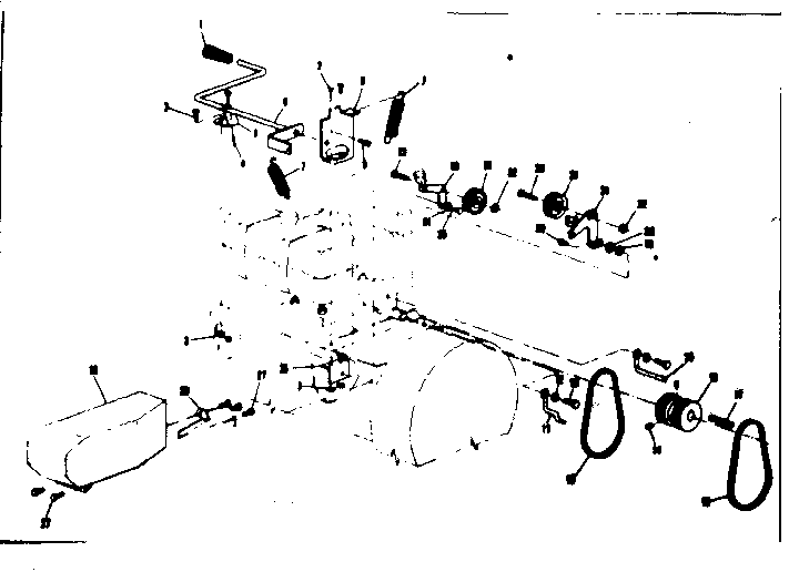 Craftsman 53690521 belt assembly diagram