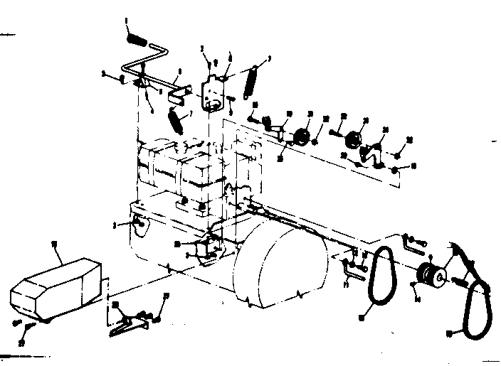 Craftsman 53690524 belt assembly diagram