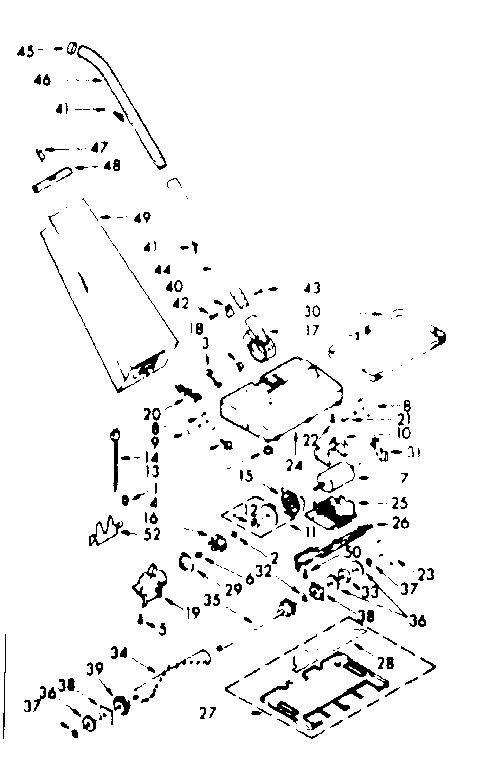 Kenmore 11633400 unit parts diagram