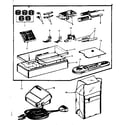 Kenmore 15814300 attachment parts diagram