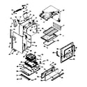 Kenmore 1037277320 body section diagram