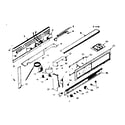 Kenmore 1037277311 backguard section diagram