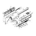 Kenmore 1037297311 backguard section diagram