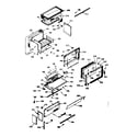 Kenmore 1037827311 upper body section diagram