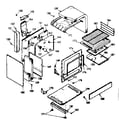 Kenmore 1037867320 lower body section diagram