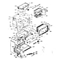 Kenmore 1037867320 upper body section diagram
