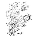 Kenmore 1037867341 upper body section diagram