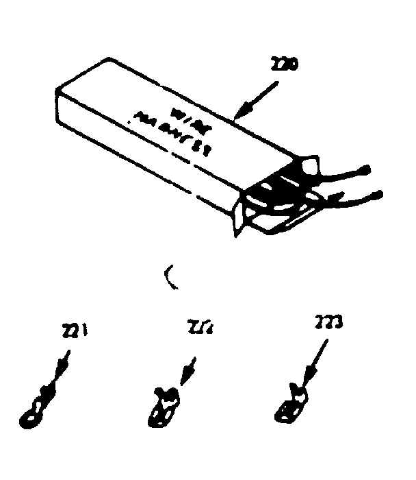 Kenmore 1039257322 wire harnesses & components diagram