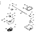 Kenmore 1039337341 power lock section diagram