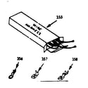 Kenmore 1039337341 wire harnesses and components diagram