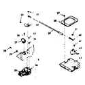 Kenmore 1039867323 power lock section diagram