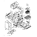 Kenmore 1039867323 lower body section diagram
