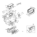 Kenmore 1039867323 upper body section diagram