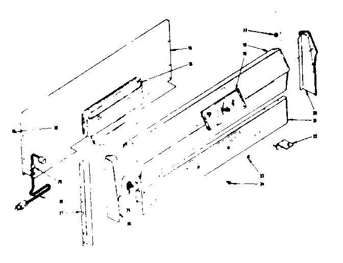 Kenmore 1197067360 backguard diagram