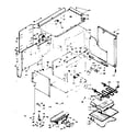 Kenmore 6286427321 body assembly diagram
