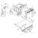 Kenmore 6286427323 door, latch mechanism and drawer diagram