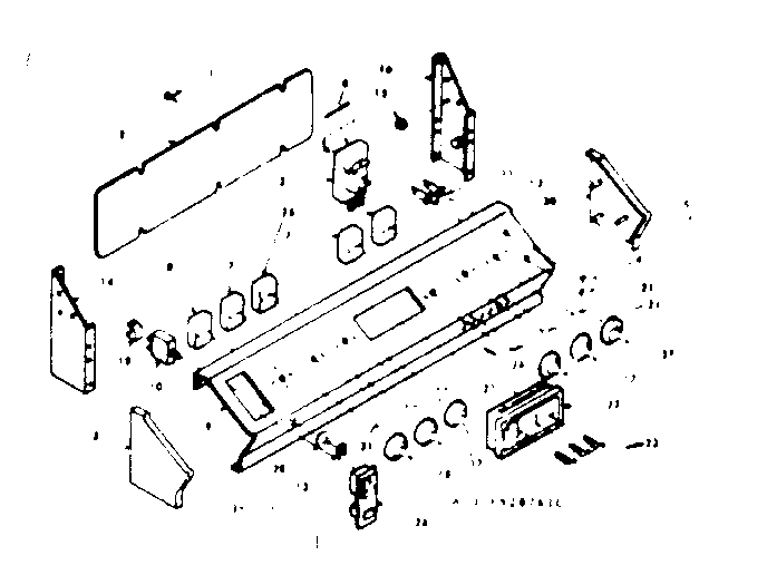 Kenmore 6289287460 backguard asm diagram