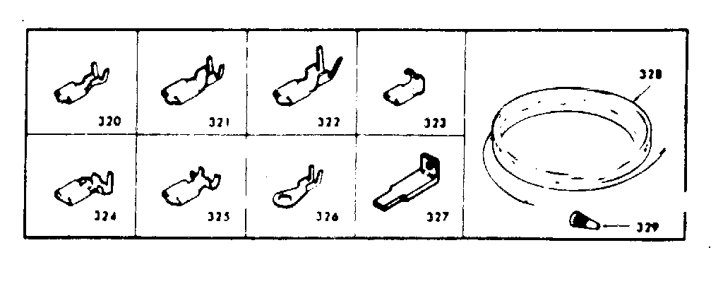 Kenmore 6289497362 wiring and wiring terminals diagram