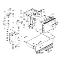 Kenmore 6289497363 doors, latch mechanism & drawer diagram