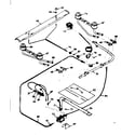 Kenmore 6476157320 burner section diagram