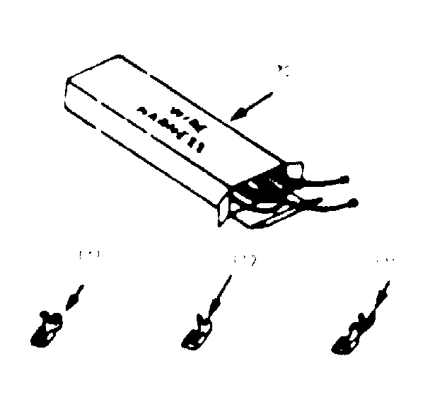 Kenmore 6476387313 wire harnesses & components diagram
