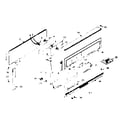 Kenmore 6477227311 backguard section diagram