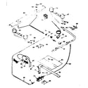 Kenmore 6477227311 burner section diagram