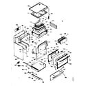 Kenmore 6479167342 body section diagram