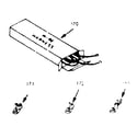 Kenmore 6479227363 wire harnesses and components diagram