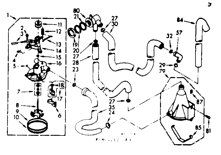 Kenmore 1106804212 water system diagram