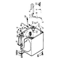 Kenmore 1107204400 cabinet parts diagram