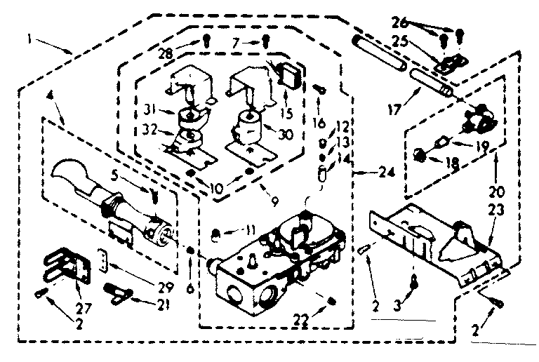 Kenmore 11079495100 burner assembly diagram