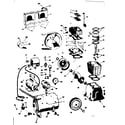 Craftsman 106153683 replacement parts diagram
