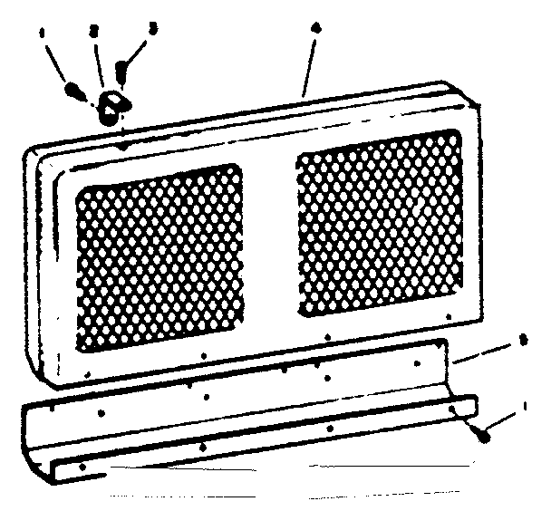 Kenmore 106165221 replacement parts diagram