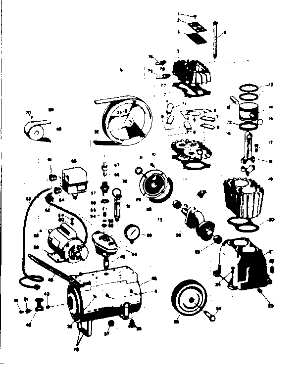 Craftsman 106174840 replacement parts diagram