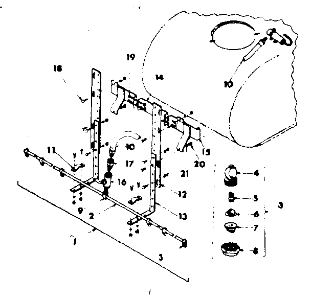 Craftsman 471261830 boom assembly diagram