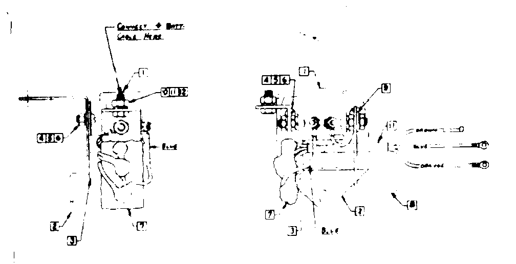 Craftsman 58031552 starter solenoid assembly diagram