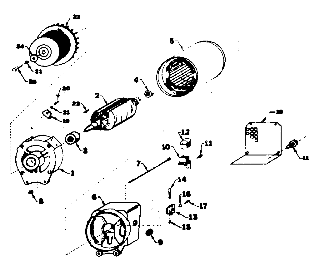 Craftsman 580320841 stator assembly diagram