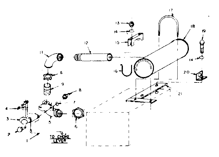 Craftsman 580320841 muffler assembly diagram