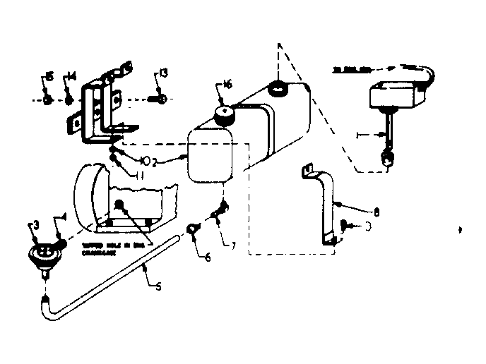 Craftsman 580320854 low oil shut-off system diagram
