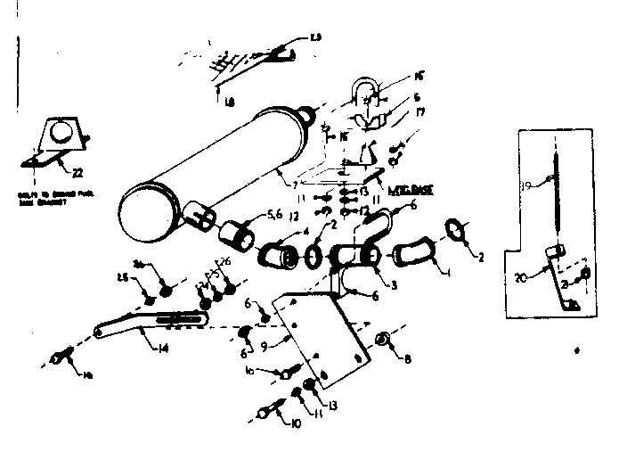 Craftsman 580320854 engine accessories diagram