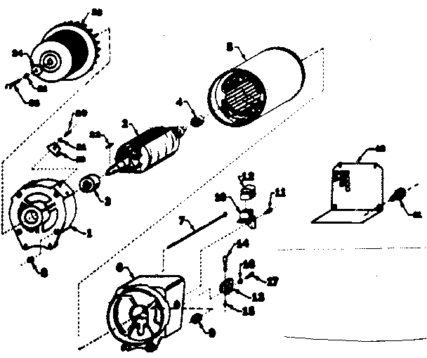 Craftsman 580320854 stator assembly diagram