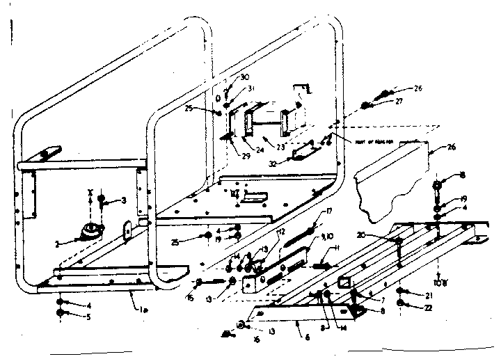 Craftsman 580320854 mounting base diagram