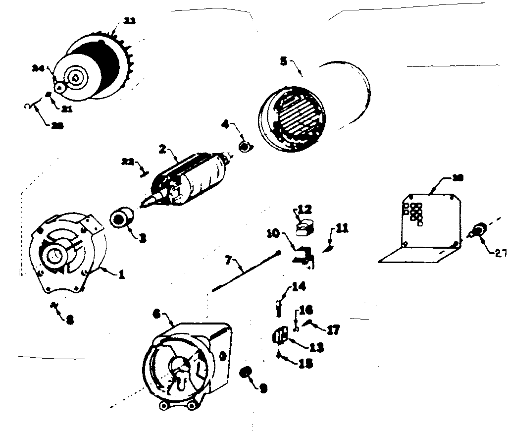 Craftsman 580320910 stator assembly diagram