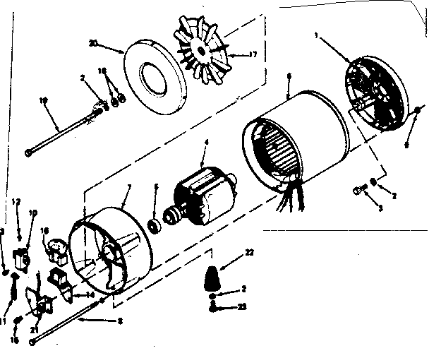 Craftsman 580321811 stator assembly diagram