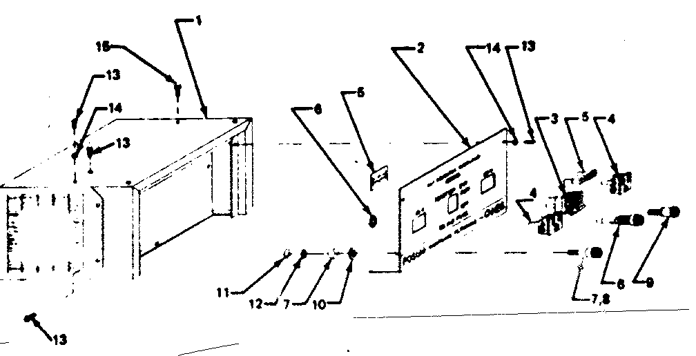 Craftsman 580321811 control panel cover diagram