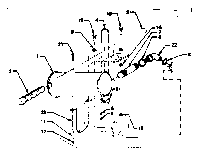 Craftsman 580321821 handle diagram