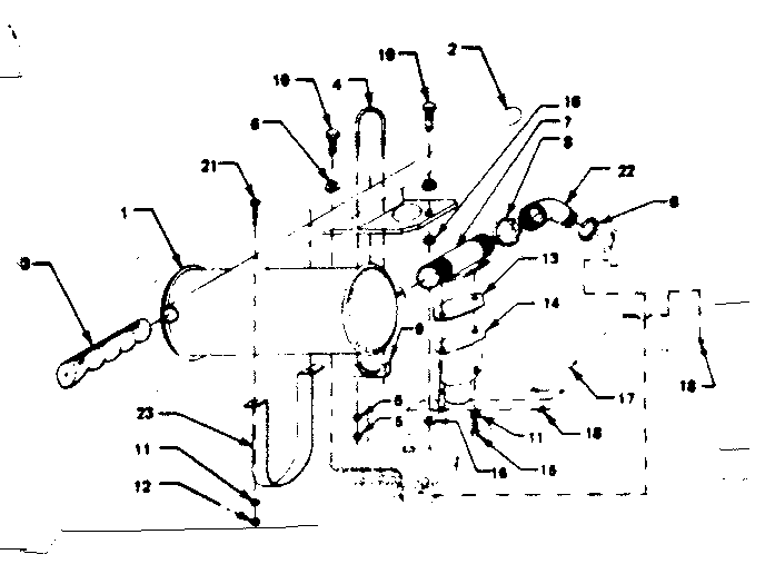 Craftsman 580321831 handle diagram