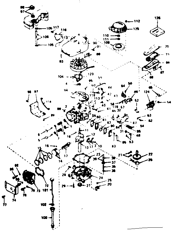 Craftsman 580323021 4-cycle engine diagram