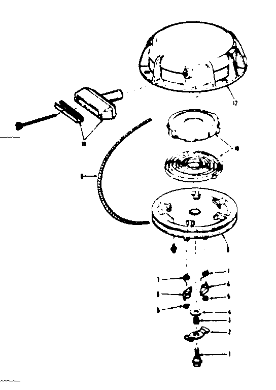 Craftsman 580323021 rewind starter diagram
